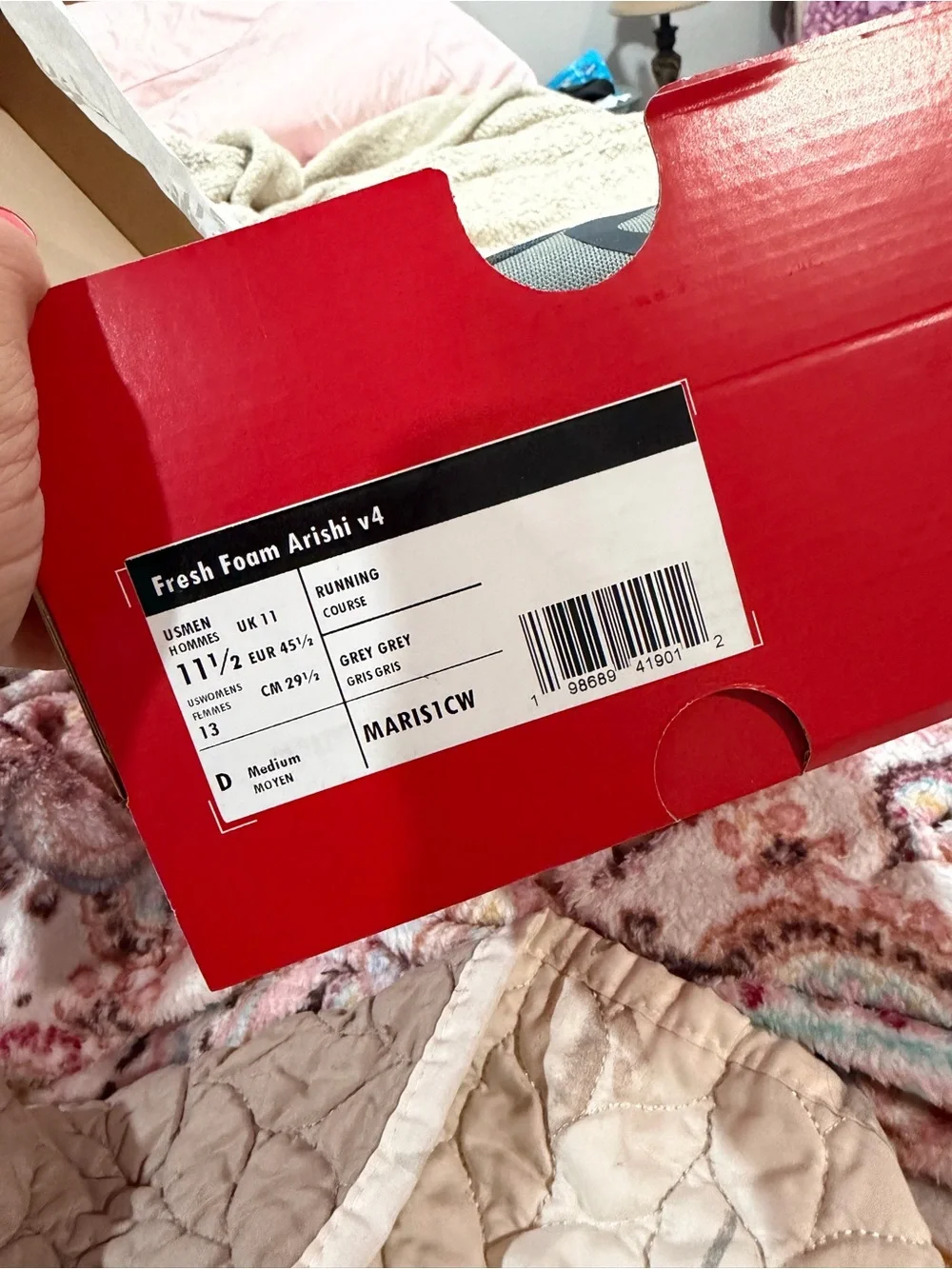 New Balance breathable gray